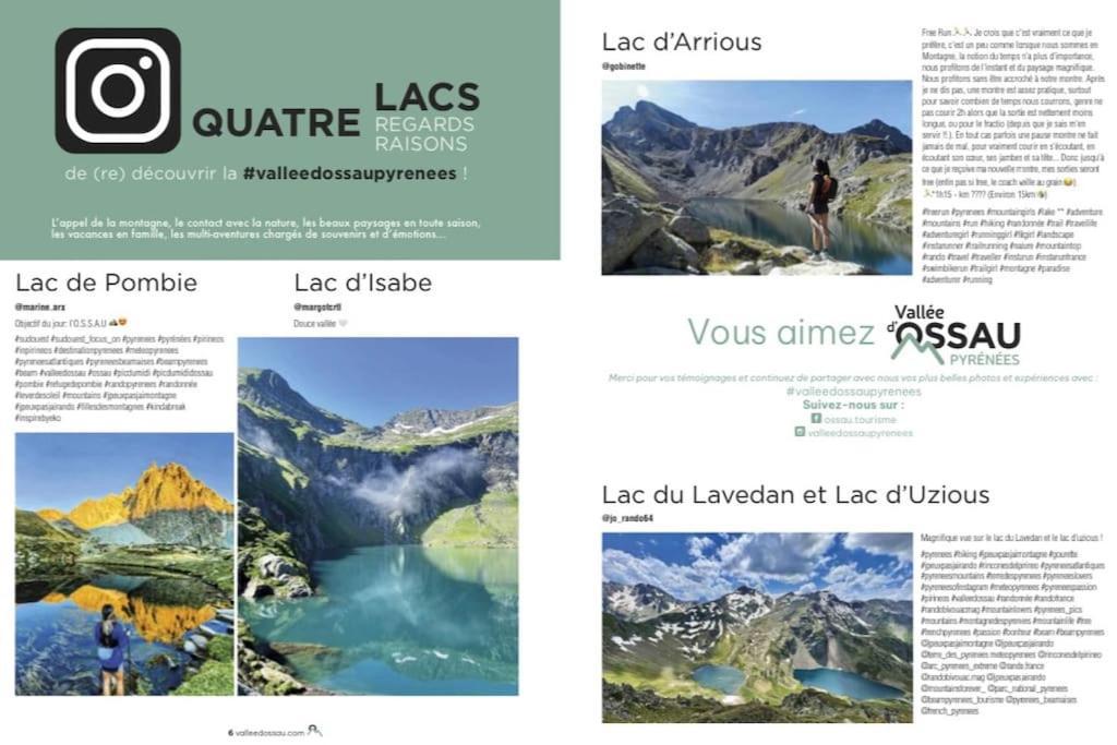 L'Escapade Montagneuse Lägenhet Eaux-Bonnes Exteriör bild